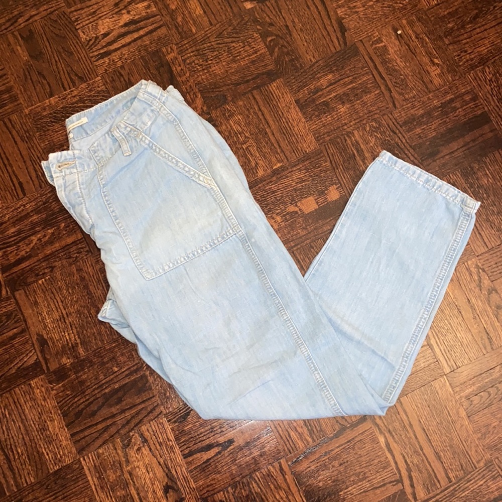 New Cotton linen Zara jeans